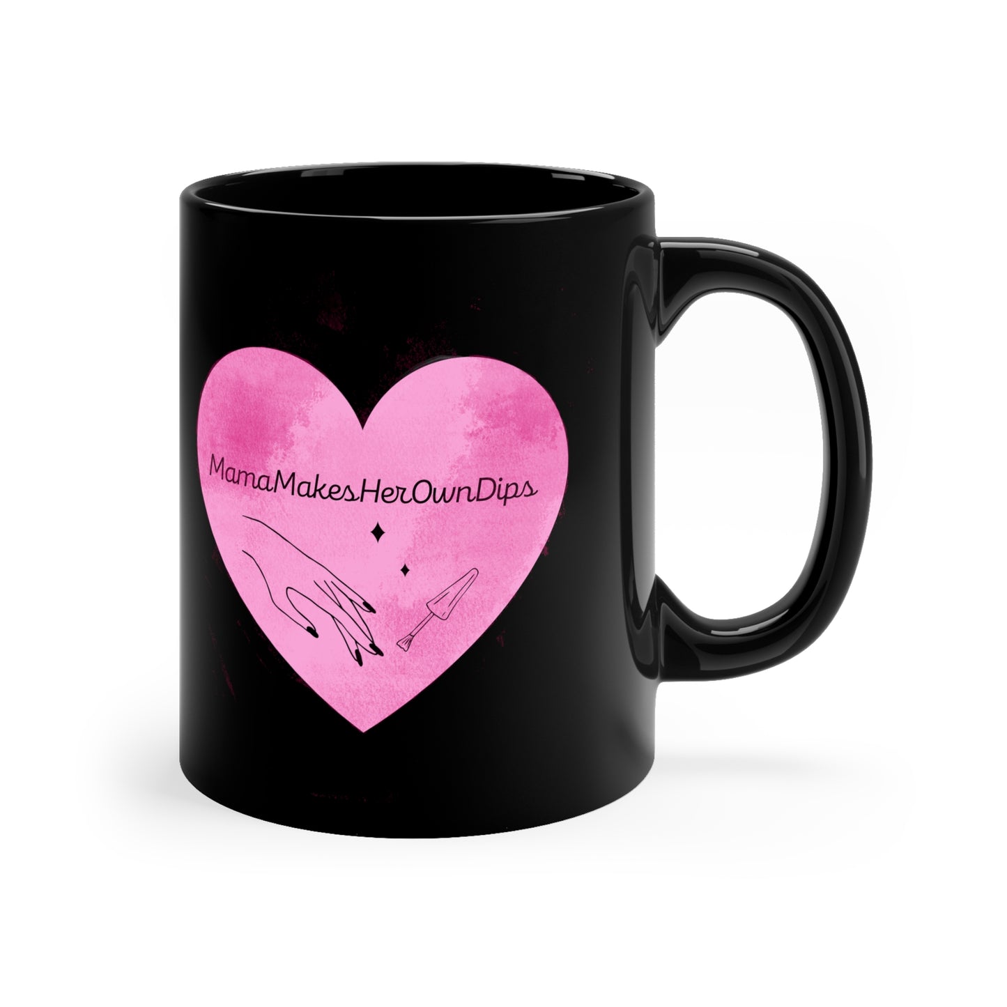 11oz MMHOD Brand Black Mug | Coffee Mug | Cute Gift |