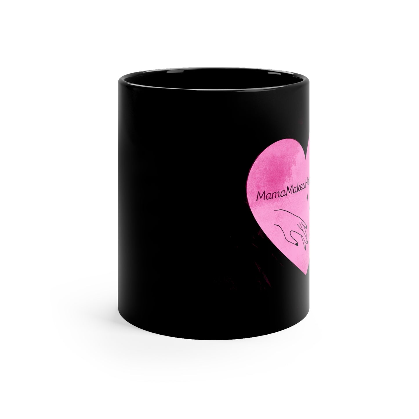 11oz MMHOD Brand Black Mug | Coffee Mug | Cute Gift |